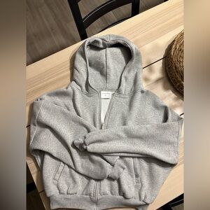 Blogilates marshmellow zip up hoodie